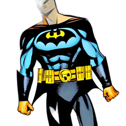 comic book art, cartoon, concept art, 3d render transparent PNG cut-out