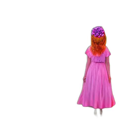 dress, hair, hat, crown transparent PNG cut-out