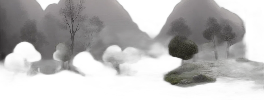 dragon, tree, mask, hair transparent PNG cut-out