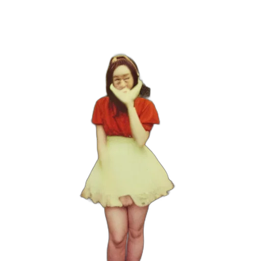 dress, mask, face, staff transparent PNG cut-out
