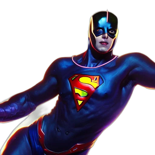 comic book art, concept art, 3d render, photorealistic transparent PNG cut-out