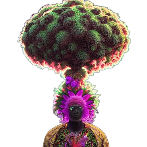 crown, hat, flower, mask transparent PNG cut-out