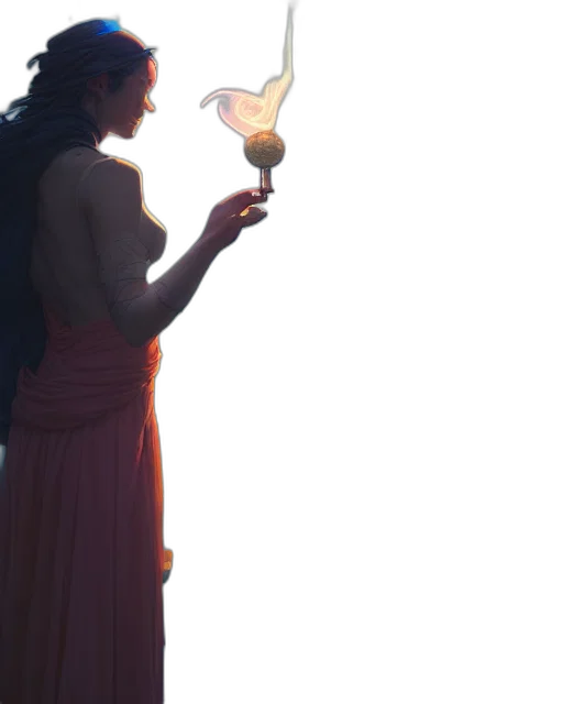 umbrella, bottle, staff, dress transparent PNG cut-out