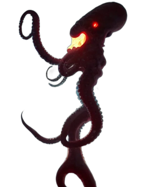 staff, creature, sword, crown transparent PNG cut-out