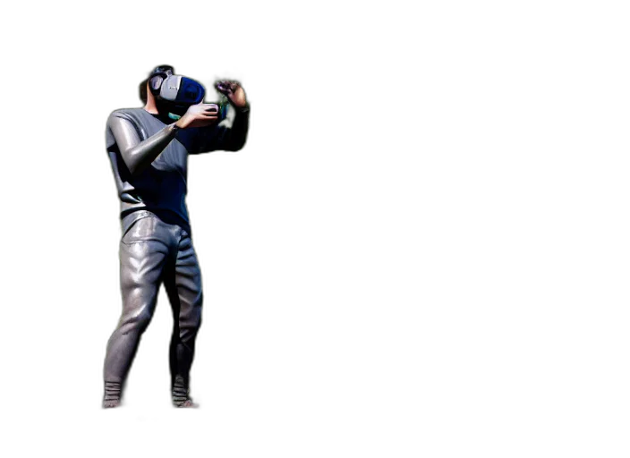 weapon, robot, jacket, mask transparent PNG cut-out