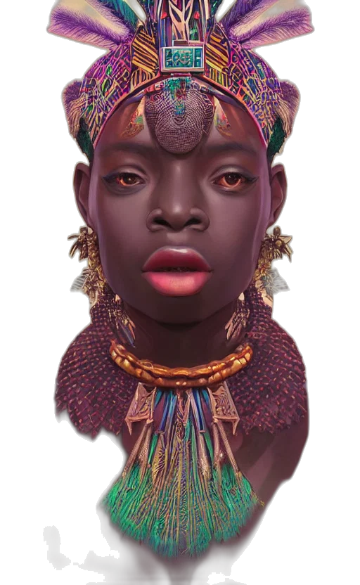face, jewelry, mask, crown transparent PNG cut-out
