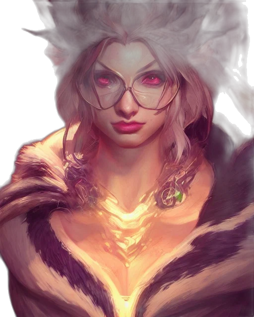 face, mask, crown, fantasy art transparent PNG cut-out