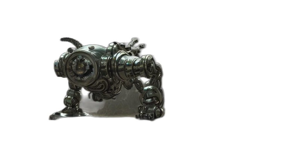 weapon, robot, jewelry, dragon transparent PNG cut-out