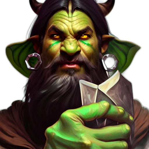 staff, face, mask, fantasy art transparent PNG cut-out