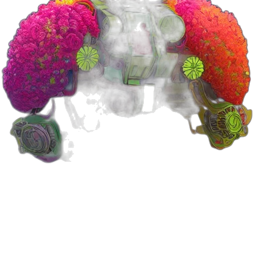 crown, flower, robot, jewelry transparent PNG cut-out