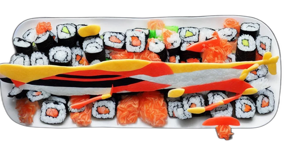 food, weapon, airplane, made transparent PNG cut-out