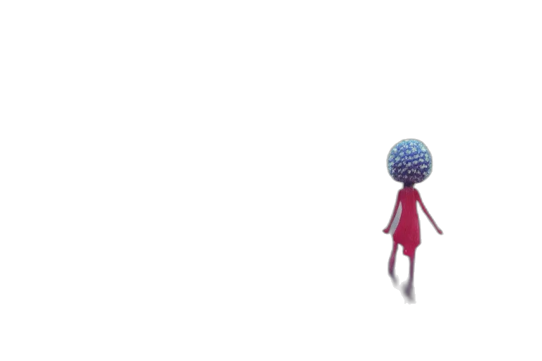 umbrella, robot, staff, hair transparent PNG cut-out