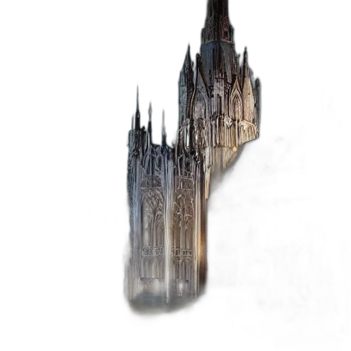 building, crown, sword, staff transparent PNG cut-out