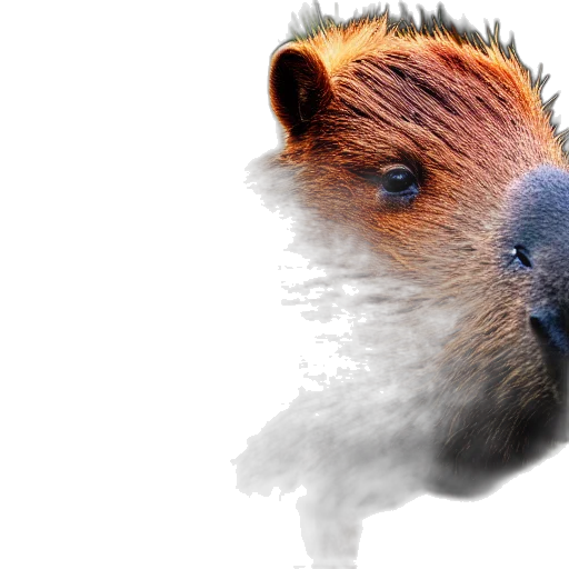 animal, creature, hair, face transparent PNG cut-out
