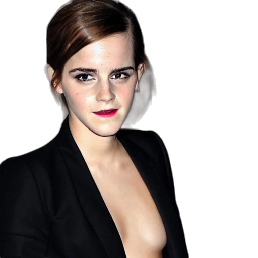 dress, jacket, face, emma transparent PNG cut-out
