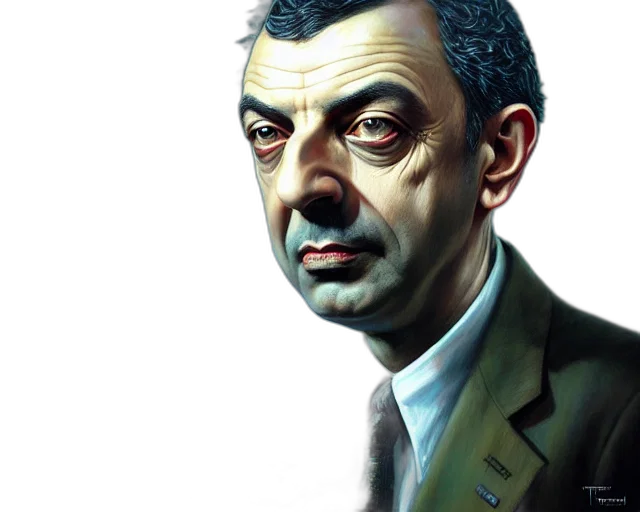 face, staff, photorealistic, comic book art transparent PNG cut-out