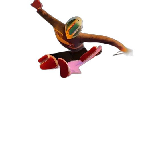 robot, weapon, staff, mask transparent PNG cut-out