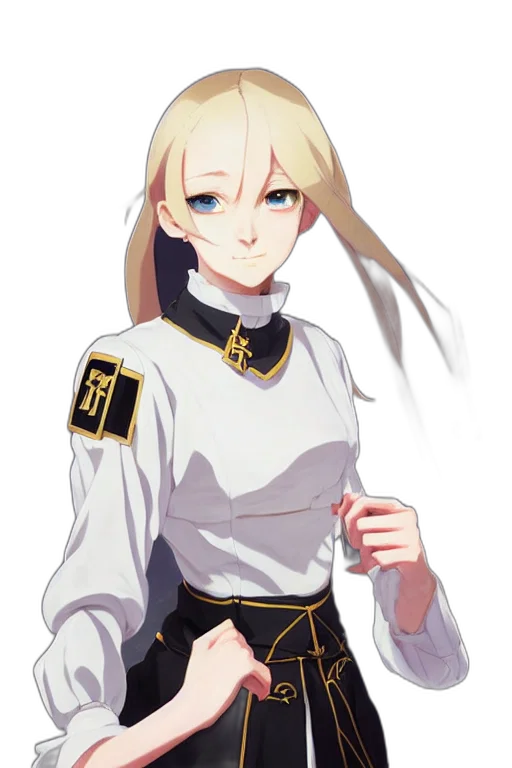 staff, jacket, sword, dress transparent PNG cut-out