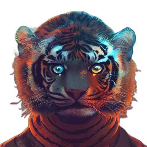 animal, face, mask, creature transparent PNG cut-out