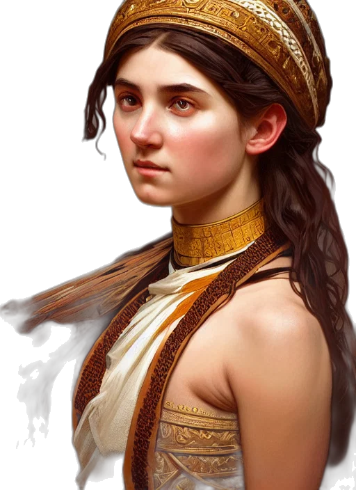 face, dragon, staff, jewelry transparent PNG cut-out