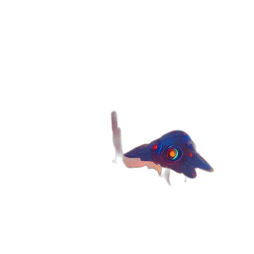 creature, dragon, animal, hat transparent PNG cut-out