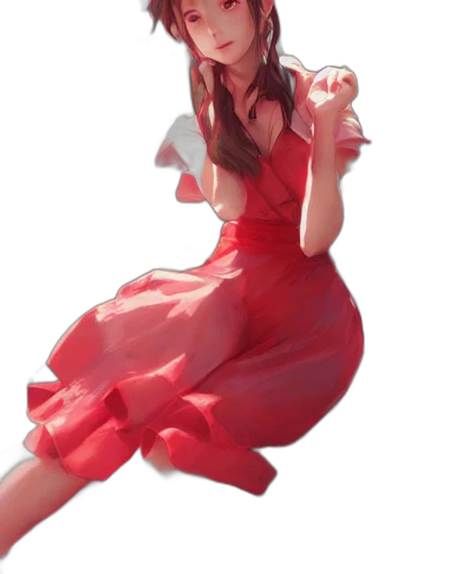 dress, bottle, 3d render, concept art transparent PNG cut-out