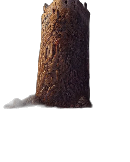 tree, staff, hair, animal transparent PNG cut-out