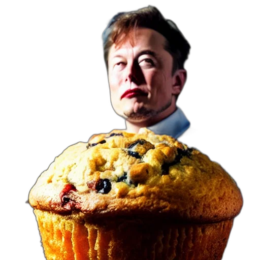 food, face, photo, elon transparent PNG cut-out