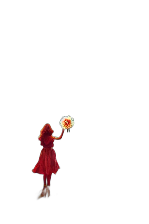 umbrella, staff, dress, weapon transparent PNG cut-out