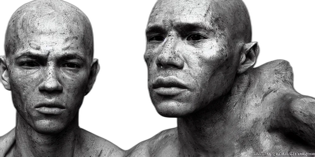 face, mask, photorealistic, 3d render transparent PNG cut-out