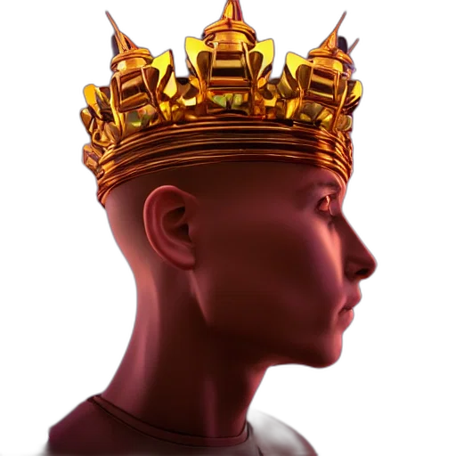 crown, hat, face, mask transparent PNG cut-out