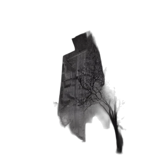 mask, dress, tree, robot transparent PNG cut-out