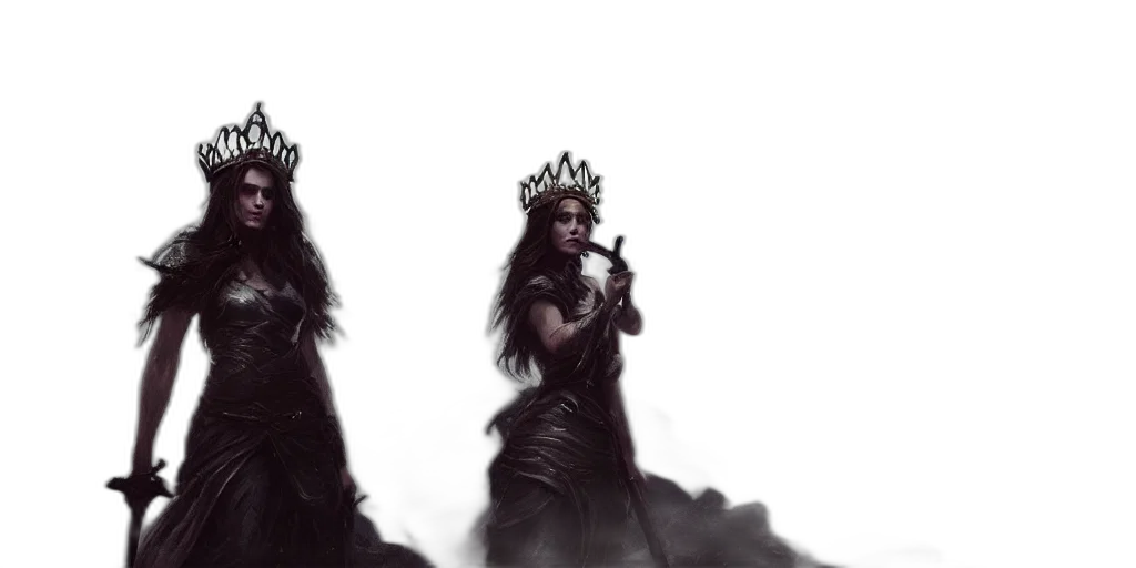 crown, fantasy art, concept art, comic book art transparent PNG cut-out