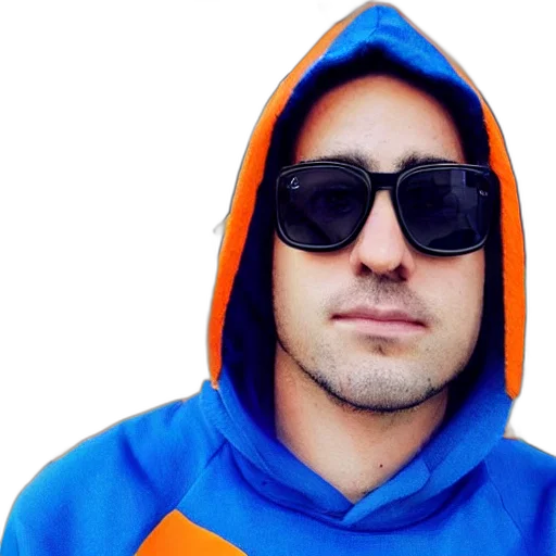 jacket, face, staff, animal transparent PNG cut-out