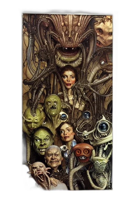 mask, staff, face, creature transparent PNG cut-out