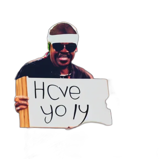 staff, man, concert, waving transparent PNG cut-out