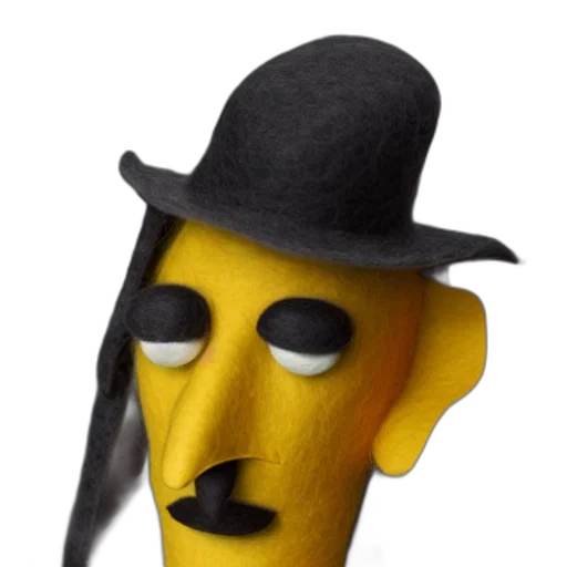 hat, mask, face, staff transparent PNG cut-out