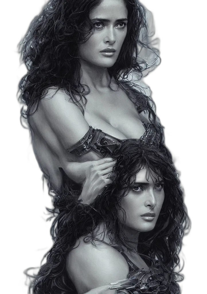 hair, crown, photorealistic, pencil sketch transparent PNG cut-out