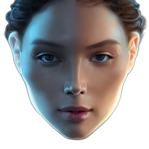 face, mask, robot, jewelry transparent PNG cut-out
