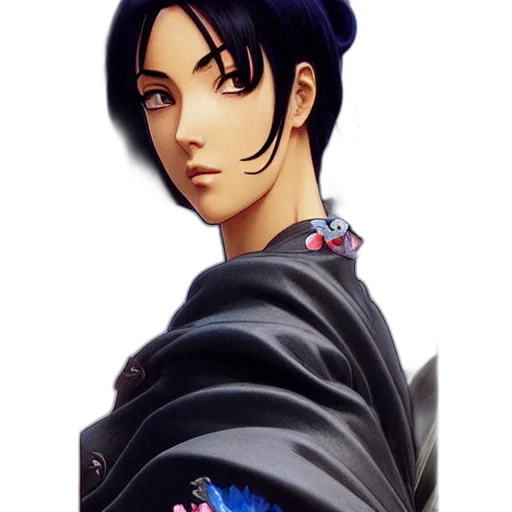 jacket, face, staff, hat transparent PNG cut-out