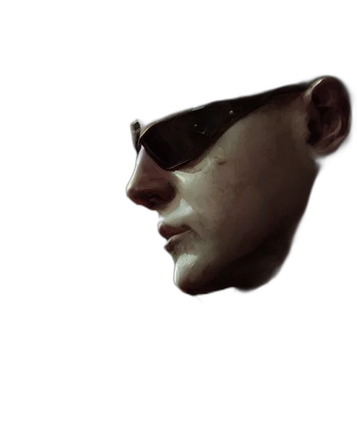 face, mask, creature, hat transparent PNG cut-out