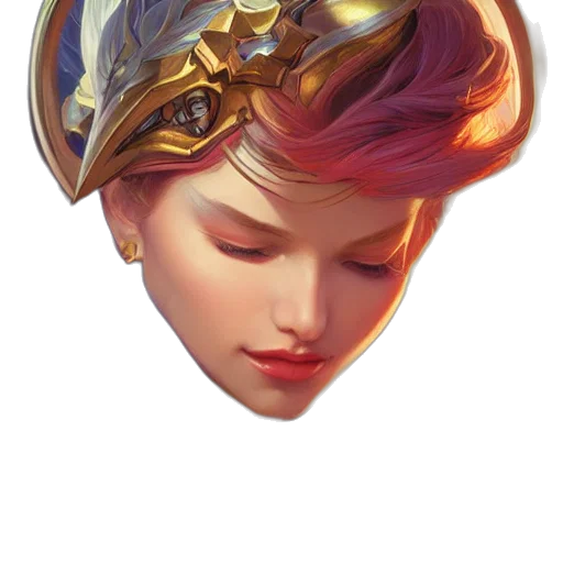 crown, hat, face, mask transparent PNG cut-out