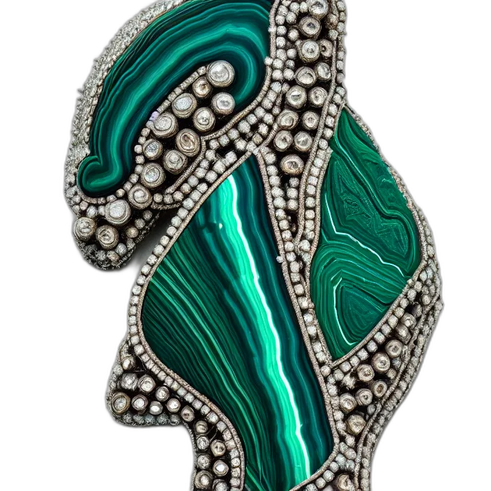 jewelry, crown, mask, green transparent PNG cut-out