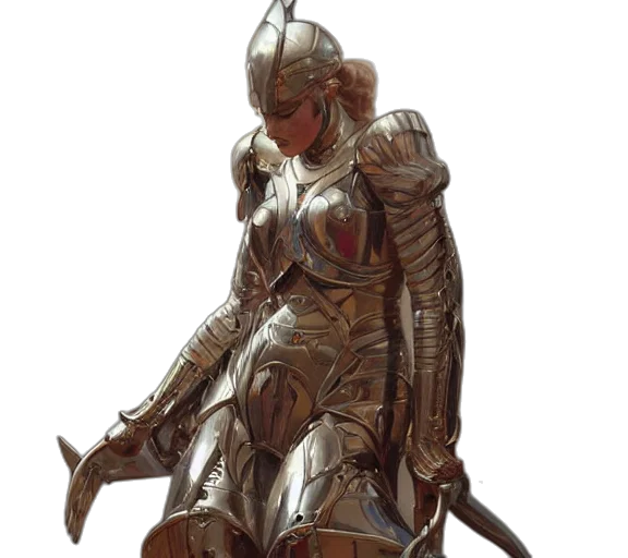 sword, weapon, robot, staff transparent PNG cut-out