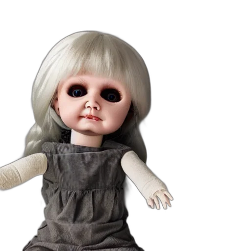 3d render, concept art, photorealistic, creepy transparent PNG cut-out