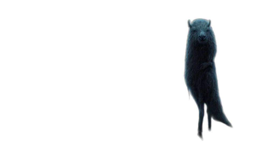 animal, creature, hair, mask transparent PNG cut-out