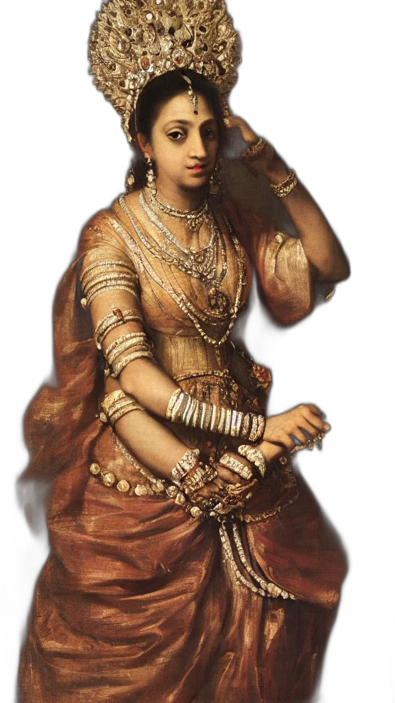 jewelry, staff, face, crown transparent PNG cut-out