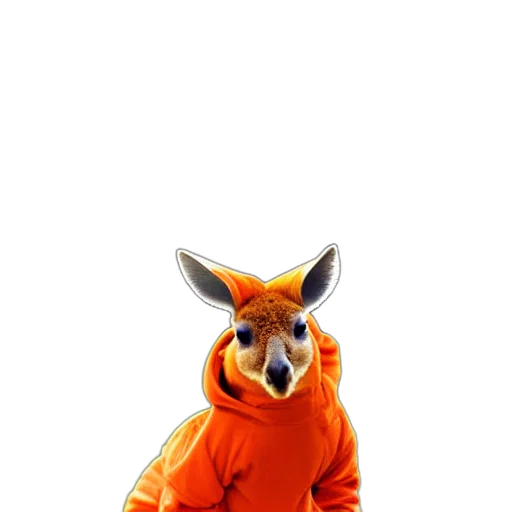 animal, jacket, staff, creature transparent PNG cut-out