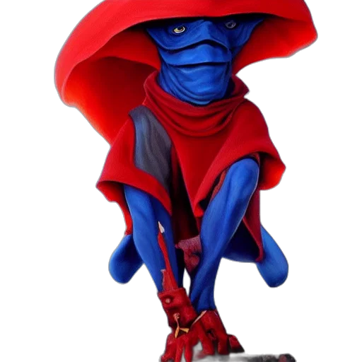 mask, creature, staff, concept art transparent PNG cut-out