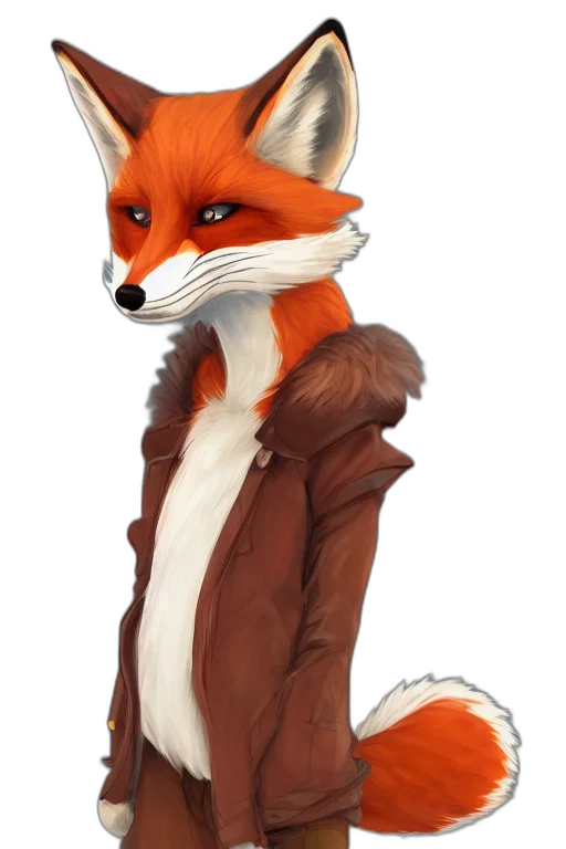 jacket, staff, animal, concept art transparent PNG cut-out